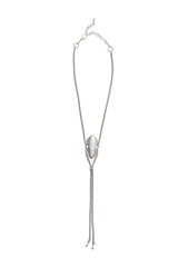  Handmade Tie Pewter Necklace - 3929 