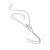  Handmade Tie Pewter Necklace - 3929 