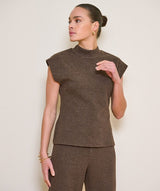  Brady Mock Neck Sweater Lounge Set // Cocoa 