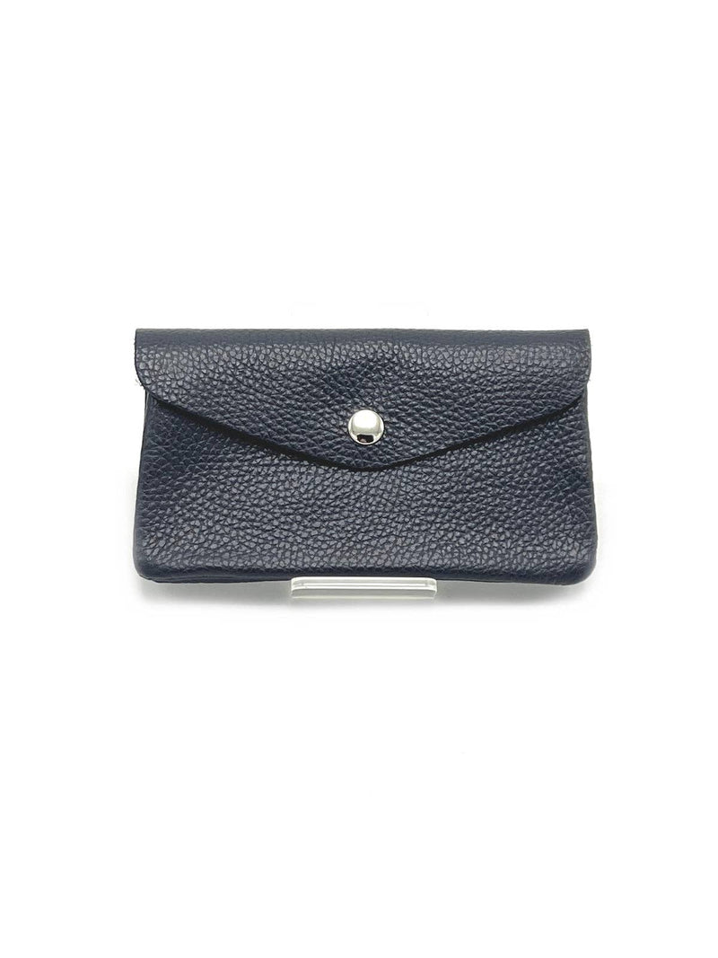  Italian Leather Wallet // Navy 