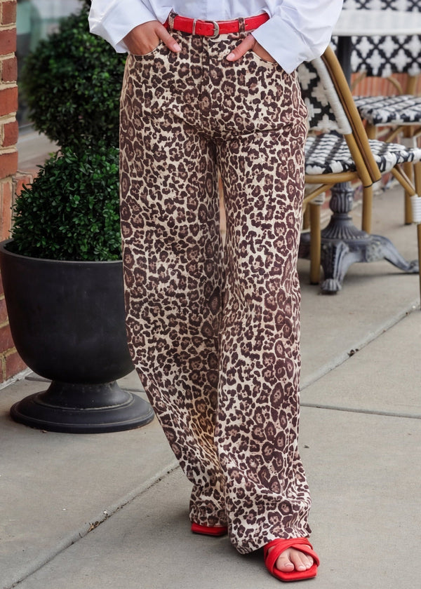  Scarlet Leopard Jeans 