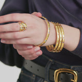 Rainbow Bangle // Blue Twilight