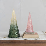 Holiday Decorative Objects Green Ombre LED Christmas Tree 