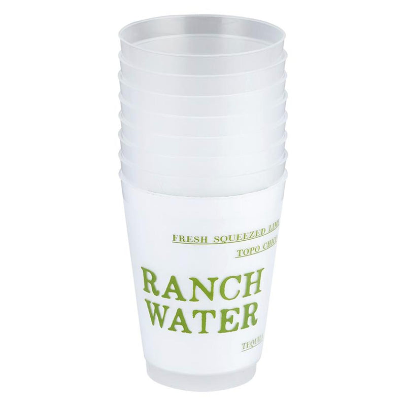 Bar & Glassware Ranch Water Frosted Cup - 8pk 