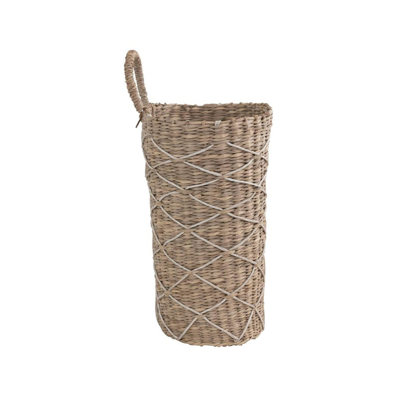 Baskets Hand-Woven Seagrass Wall Basket 