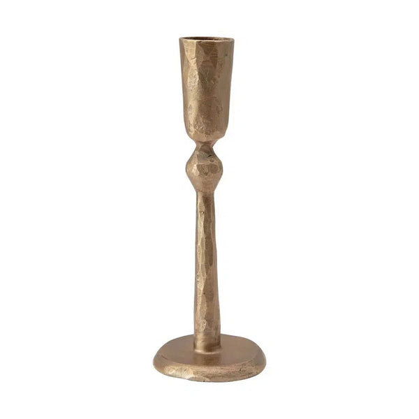 Candle Holders Hand-Forged Brass Tear Drop Taper Holder 