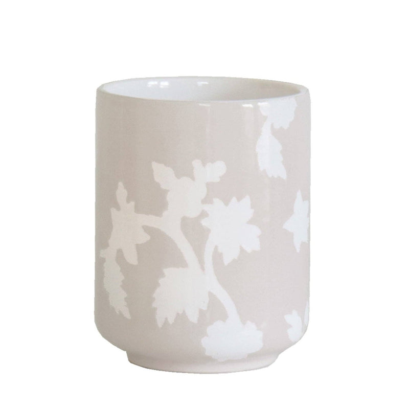 Decorative Object Chinoiserie Dreams Large Vase/ Utensil Holder Beige 