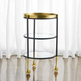 Furniture Mingle Side Table/Bar Cart 