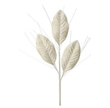 Home Accents 28" Magnolia Leaf Spray // 2 Colors White 
