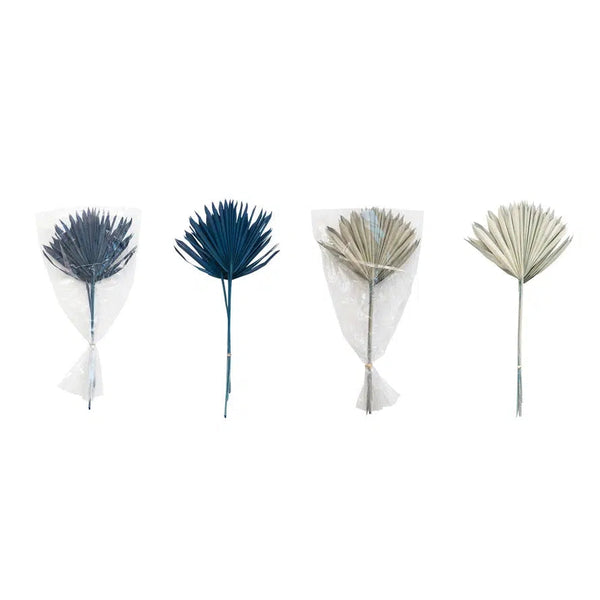 Home Accents Dried Natural Sun Cut Palm Bunch, 2 Colors 