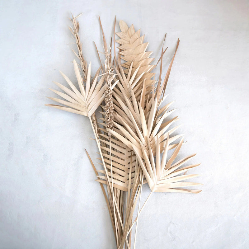 Home Accents Golden Handmade Buri Palm Pick 