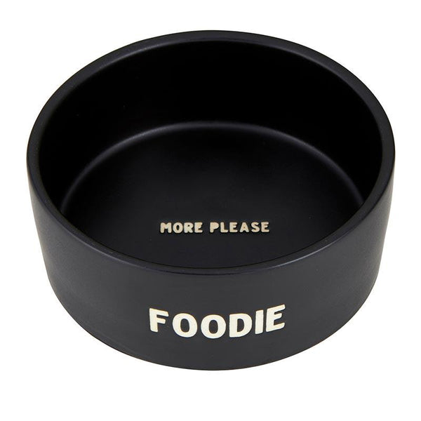 Pet Foodie Ceramic Pet Food Bowl 