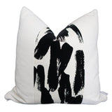 Pillow Covers Stripe Domino Square Pillow Cover 22x22 