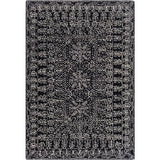 Rug Corfu Global Black & White Point Wool Rug 