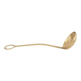 Serveware Gold Brass Ladle 