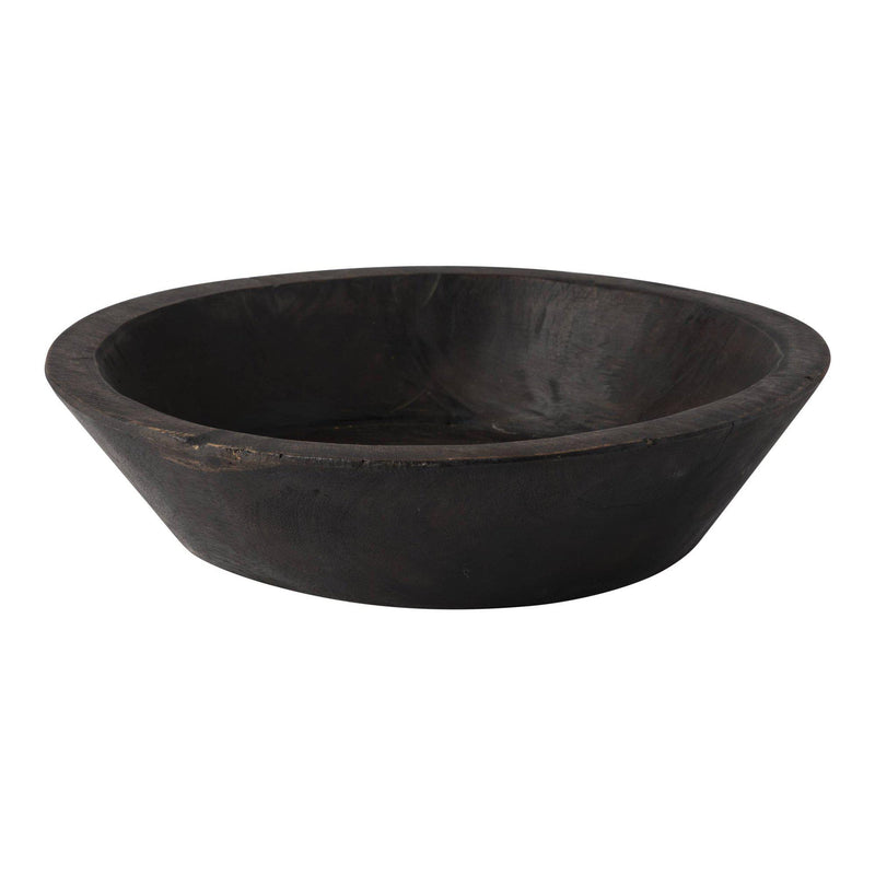 Servingware Black Found Dough Bowl Medium 