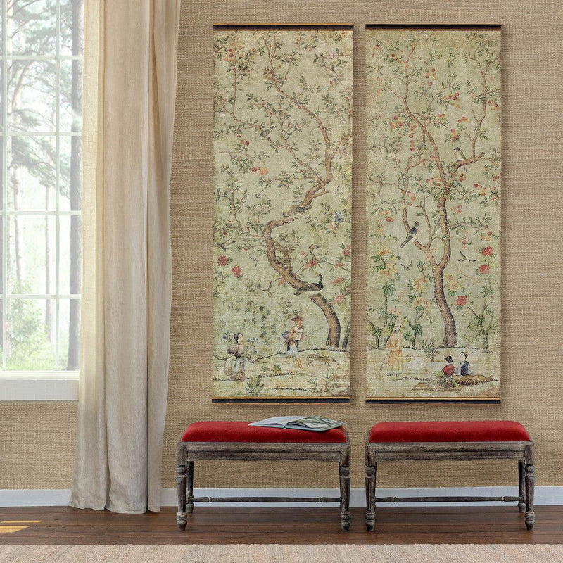 Wall Art Chinoiserie Wall Hanging // 2 Styles 