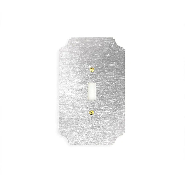 Wall Plates & Covers Silvered Acrylic Switch Plate Single Switch 