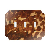 Wall Plates & Covers Tortoise Acrylic Switch Plate Triple Switch 