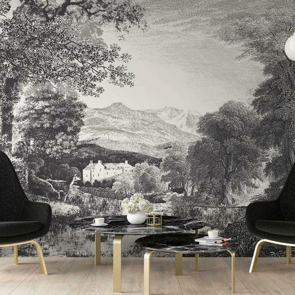 Wallpaper Provincial Scenic Wall Mural 